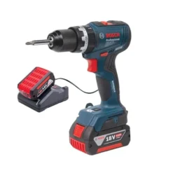 BOSCH 18V Combi Drill With 2 x 4.0Ah Li-ion Batteries