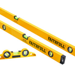 FAITHFULL 3 Piece Level Set (240mm, 600mm 1200mm)