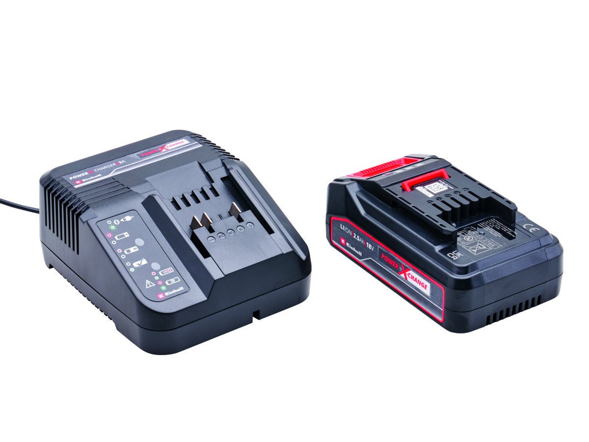 EINHELL 18v Battery & Charger Starter Pack(2.5Ah, 4512097)