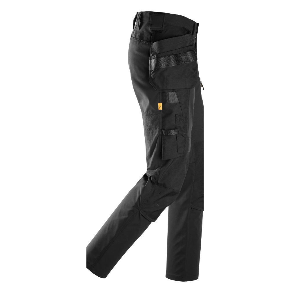 SNICKERS AW 4-Way Stretch Trousers with Holster Pockets (162, Black) - Image 2
