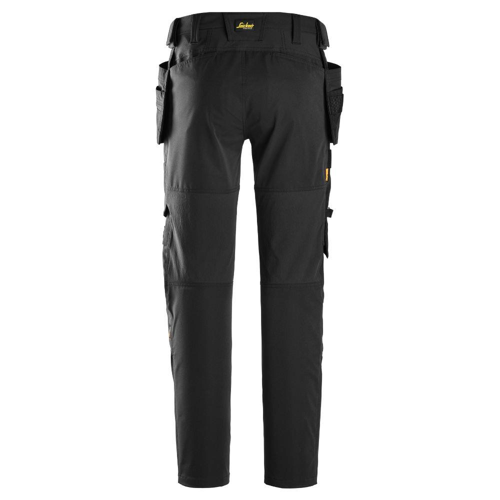 SNICKERS AW 4-Way Stretch Trousers with Holster Pockets (162, Black) - Image 3