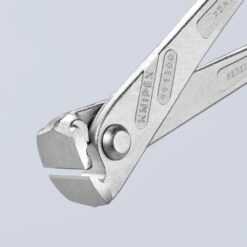 Alternative view of KNIPEX High Leverage Concreter's Nippers (300mm, Chrome Plated)