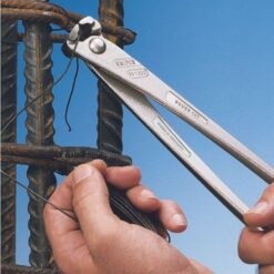 KNIPEX High Leverage Concreter's Nippers (300mm, Chrome Plated) - Image 4