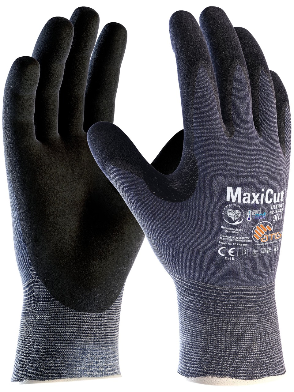 ATG MaxiCut Ultra Palm with Adapt Cut 4C Gloves (Size: 10)