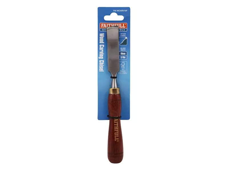 FAITHFULL Carving Chisel (Spoon, 19mm/3/4") - Image 3