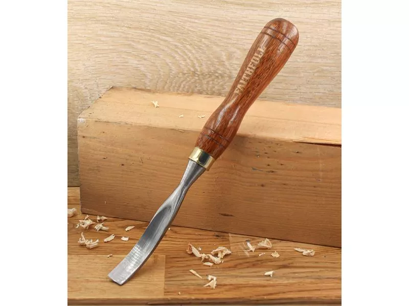 FAITHFULL Carving Chisel (Curved Gouge, 12.7mm/1/2") - Image 2