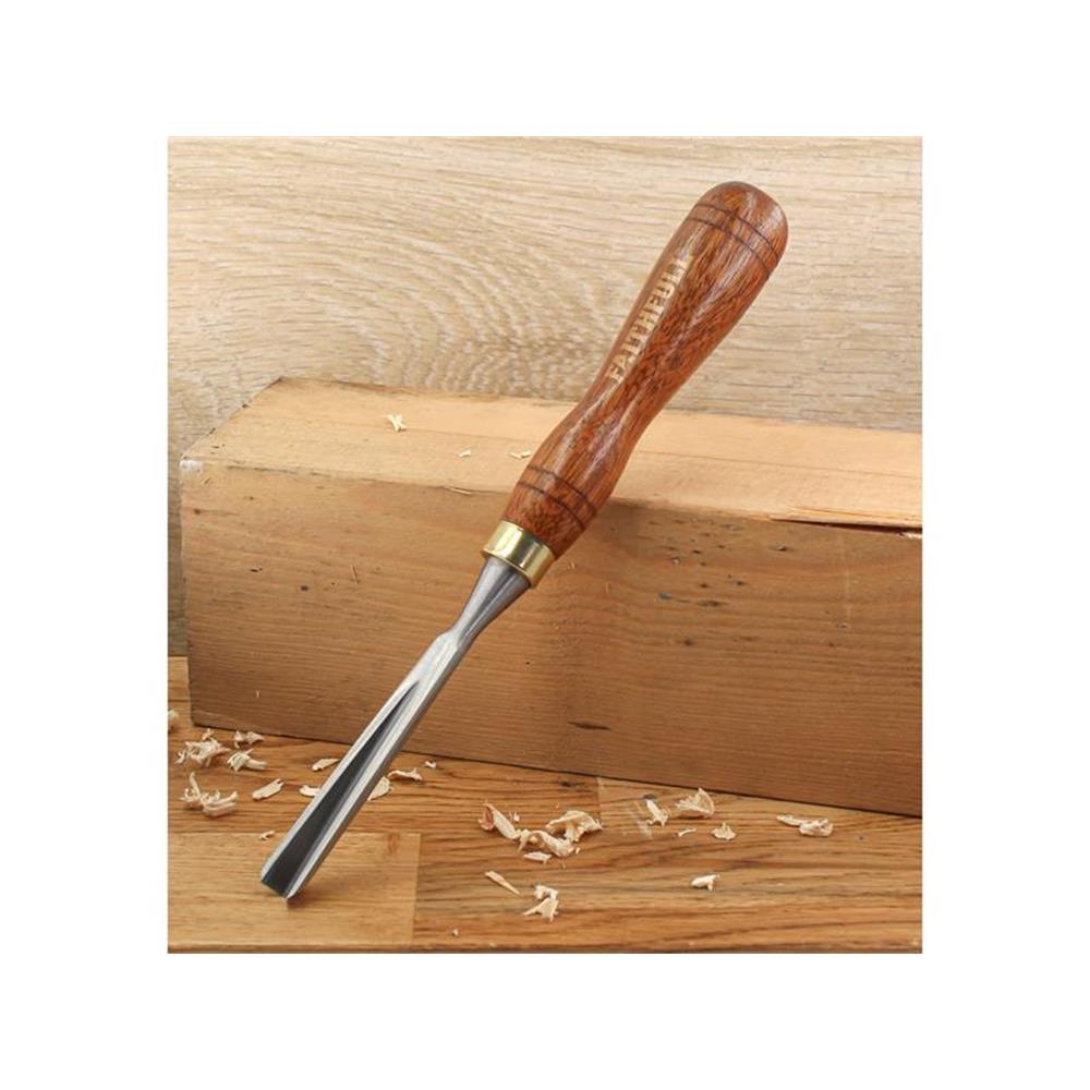 FAITHFULL Carving Chisel (V Straight Part, 10mm/3/8") - Image 2