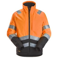 SNICKERS High-Vis Winter Jacket Class 2/3 (Orange/Black)