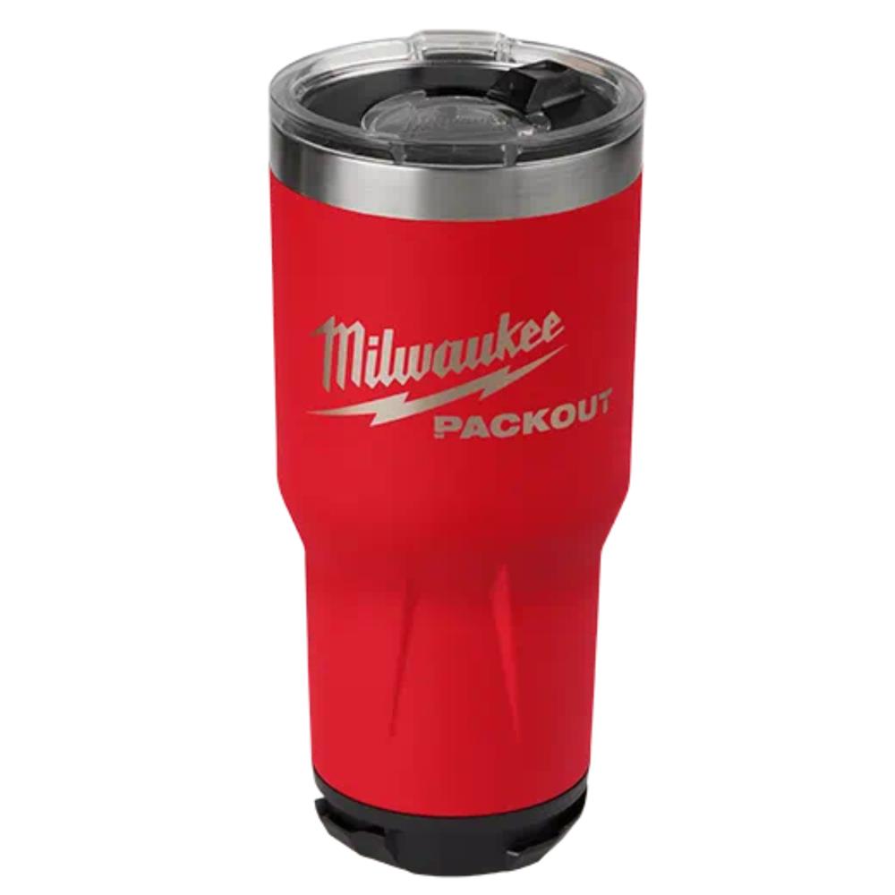 MILWAUKEE Packout Insulated Tumbler (887ml, Red)