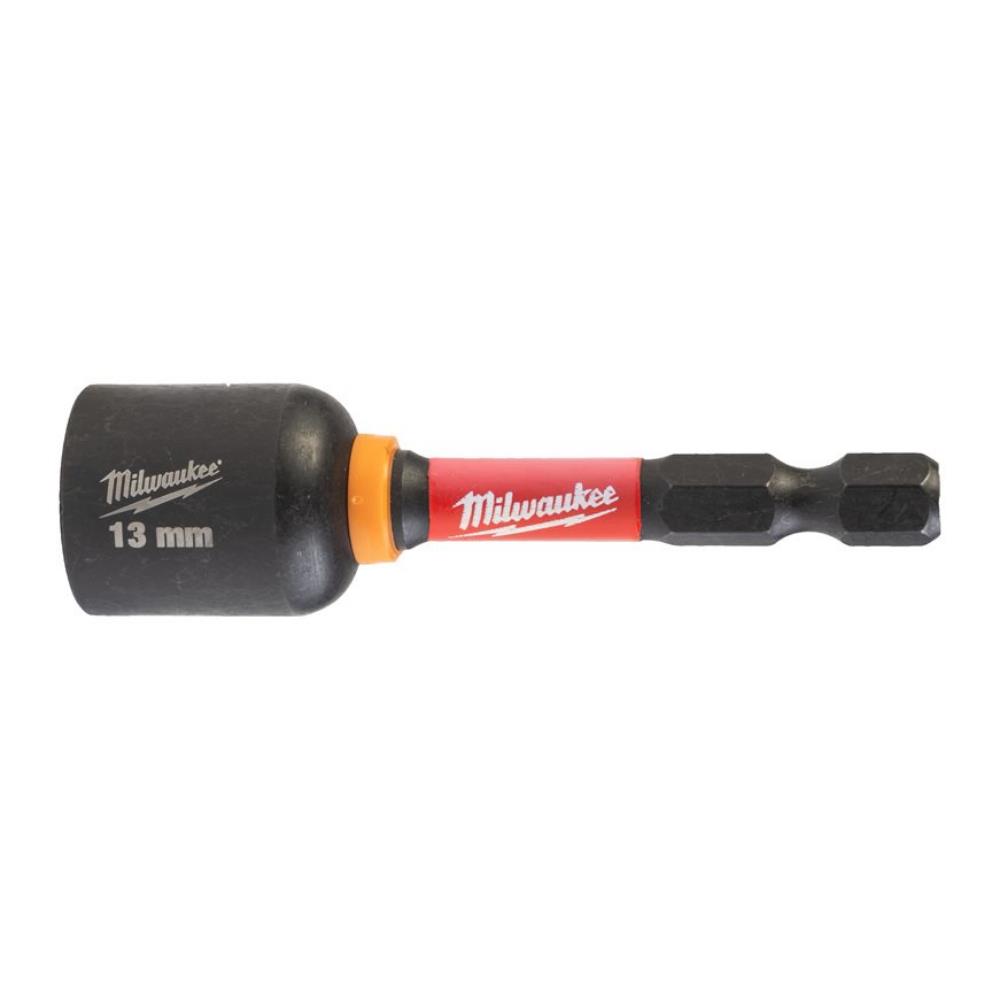 MILWAUKEE Shockwave Magnetic Nut Driver (13mm, 65mm, 1 Piece)