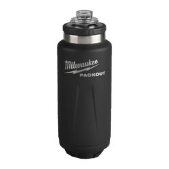 MILWAUKEE Packout Insulated Bottle (1065ml, Chug Lid, Black) - Image 2