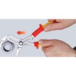 KNIPEX Cobra Water Pump Pliers (46mm, 250mm, VDE Grip) - Image 3