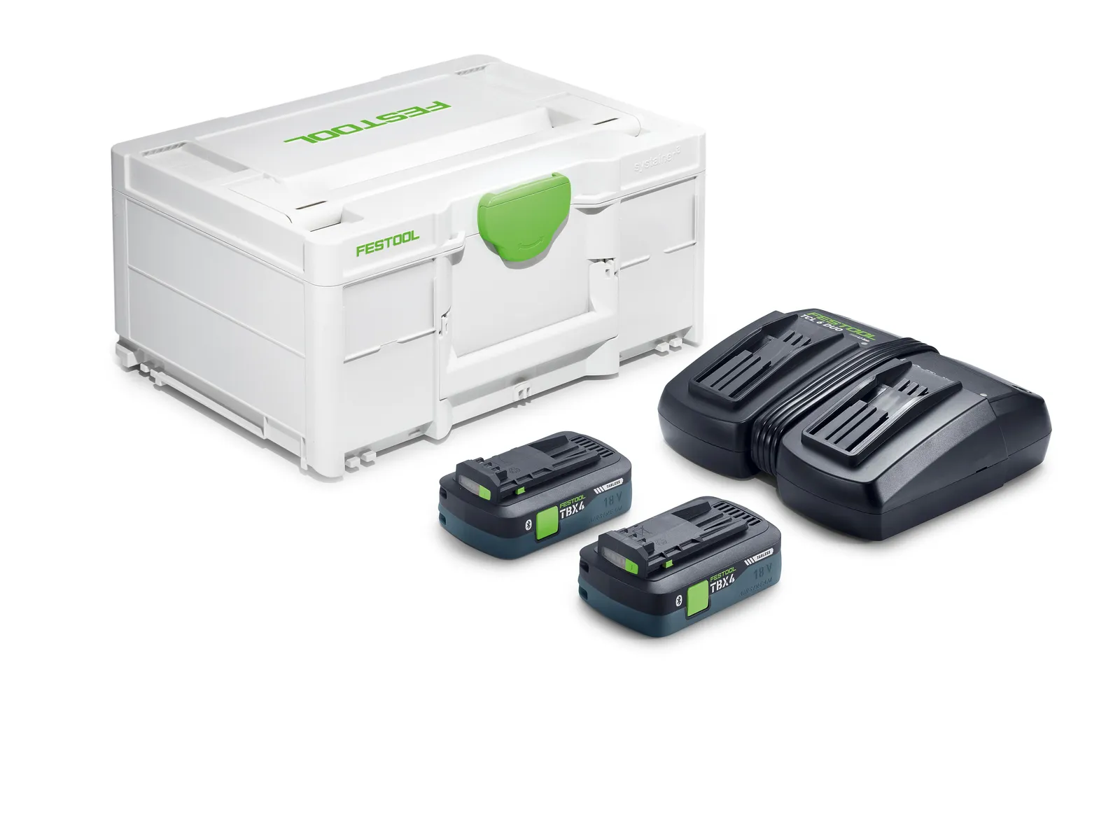 FESTOOL Energy Set (SYS 18V 2xTBX4/TCL6DUO)