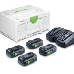 FESTOOL Energy Set (SYS 18V 4xTBX4/TCL6DUO)