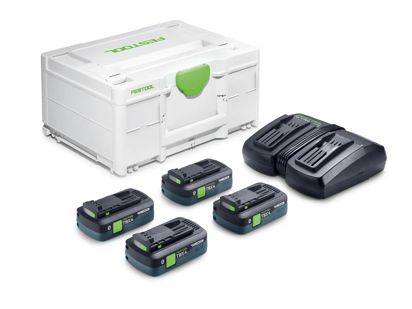 FESTOOL Energy Set (SYS 18V 4xTBX4/TCL6DUO)