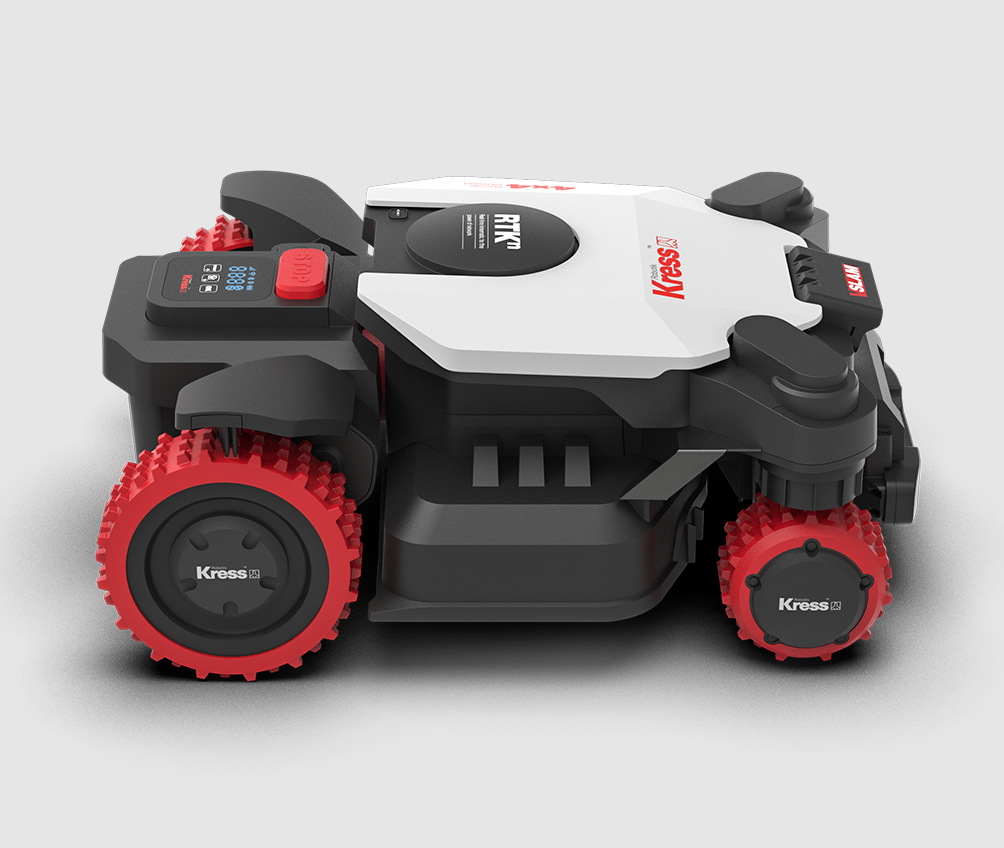 KRESS EyePilot 4x4 RTKn AI AWD Robotic Lawn Mower (800m², Mono VSLAM Camera, Electronic Height, 4G)