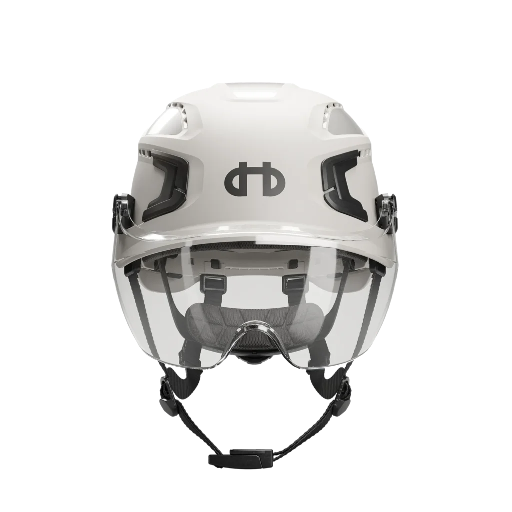 HELLBERG Sector Safety Helmet Short Visor (Clear) - Image 3