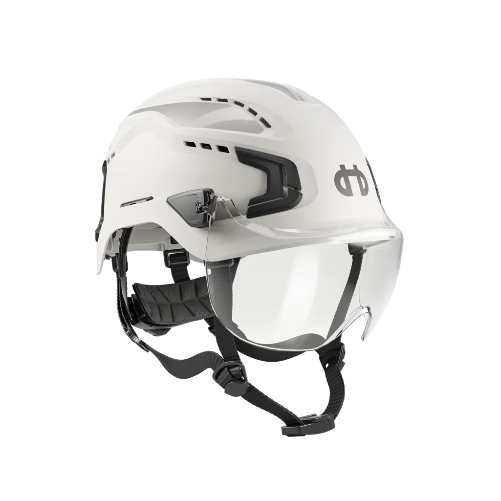HELLBERG Sector Safety Helmet Short Visor (Clear) - Image 4