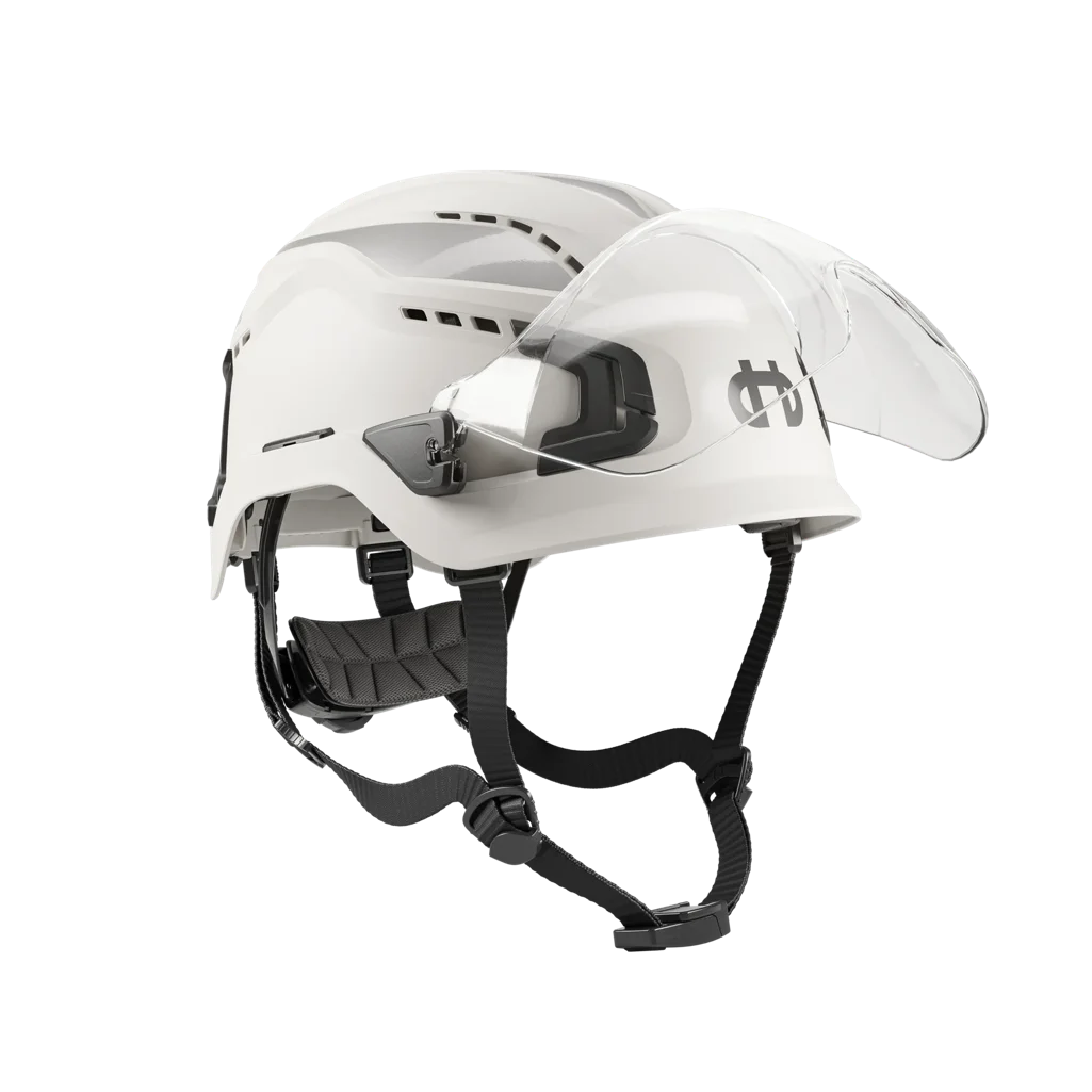 HELLBERG Sector Safety Helmet Short Visor (Clear) - Image 5