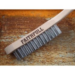 FAITHFULL Wire Brush (4 Row, Stainless Steel) - Image 3