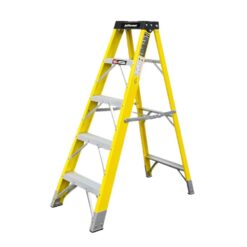 JEFFERSON Fibreglass Platform Ladder with Handrails (5 Step)
