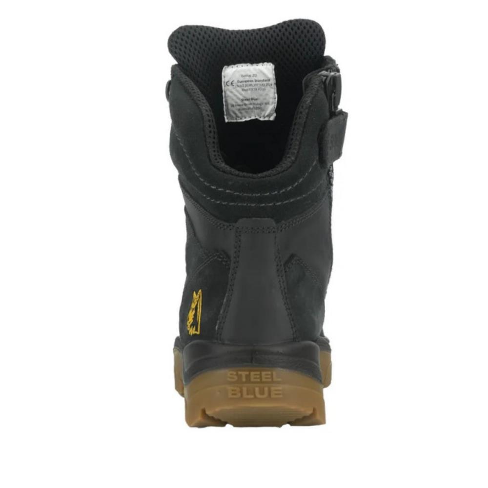 STEEL BLUE Southern Cross Boot (Size: 4/37, Black/Amber, Composite) - Image 2