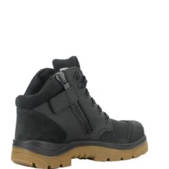 STEEL BLUE Southern Cross Boot (Size: 4/37, Black/Amber, Composite) - Image 4