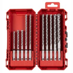MILWAUKEE SDS-Plus Drill Bit Set (MX4, 5-12mm, 10 Piece)