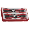 TENGTOOLS Circlip Plier Set (7", 4 Piece)