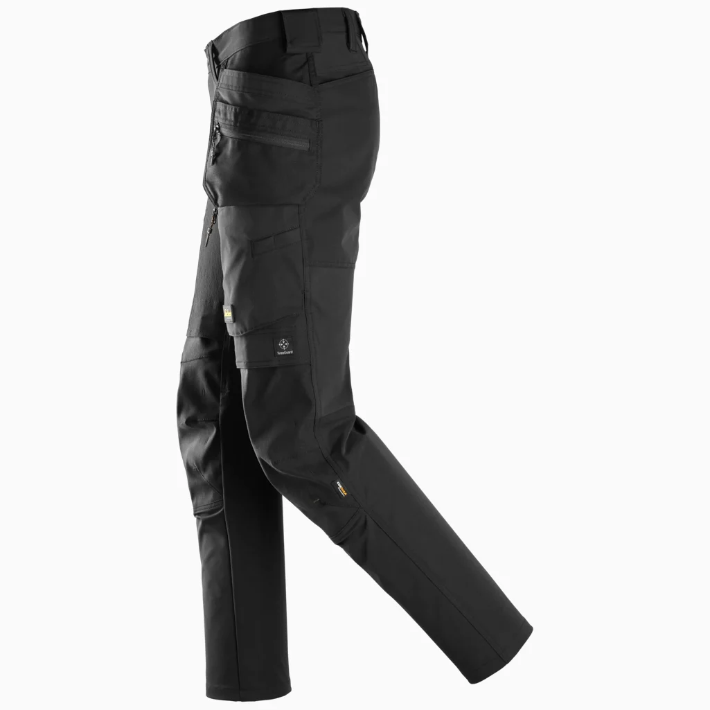 SNICKERS AW 4-Way Stretch Trousers with Holster Pockets (62, Black) - Image 3