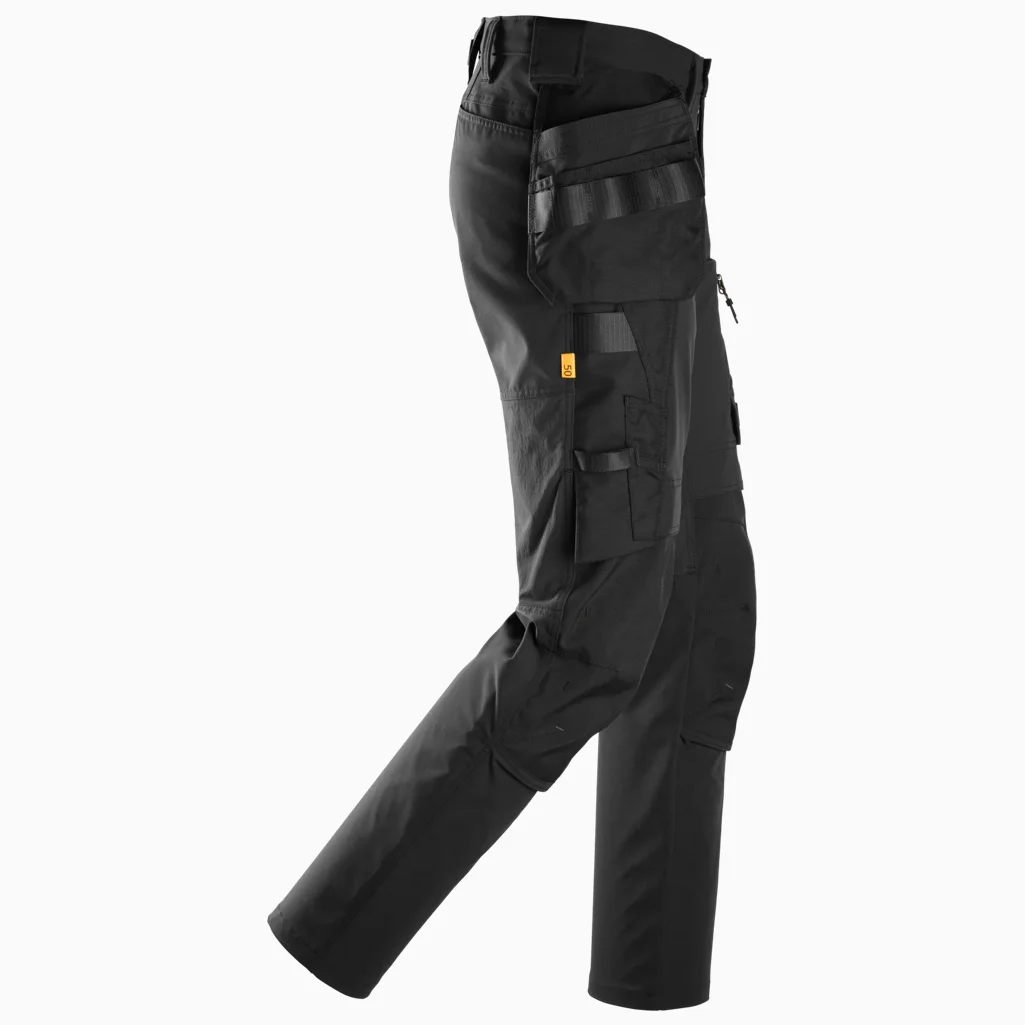 SNICKERS AW 4-Way Stretch Trousers with Holster Pockets (62, Black) - Image 4