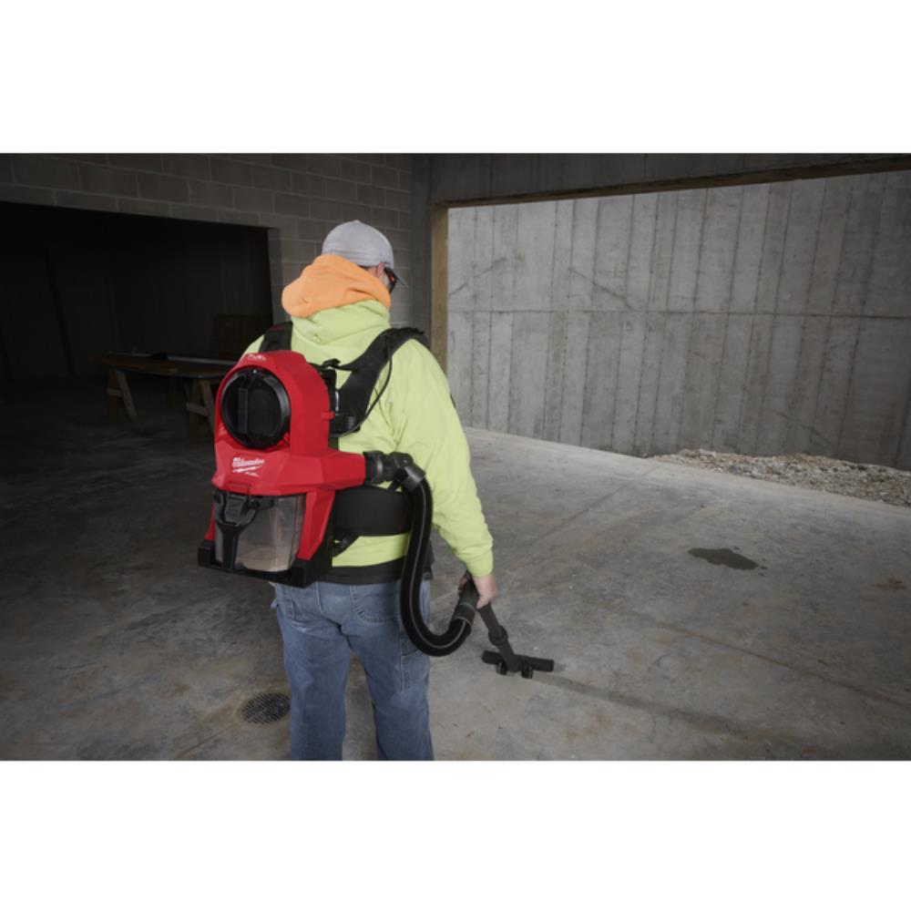 MILWAUKEE 18V Backpack Vacuum Bare Unit (M18FBPV2-0) - Image 8