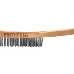 FAITHFULL Wire Brush (4 Row)