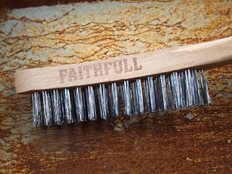 FAITHFULL Wire Brush (4 Row) - Image 2