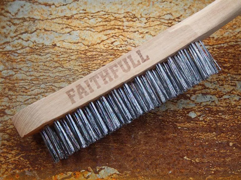 FAITHFULL Wire Brush (4 Row) - Image 3