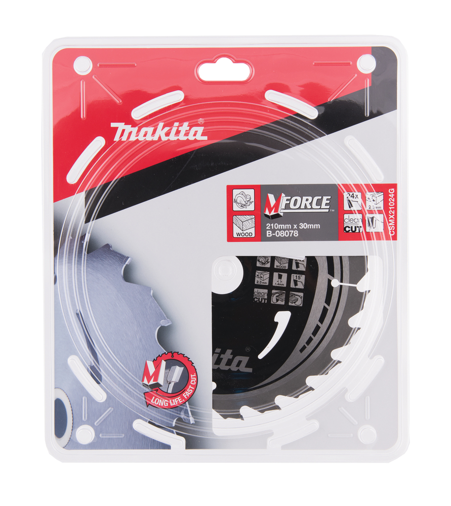 MAKITA Circular Saw Blade (24T, 210x2.3x30mm, M-Force) - Image 2