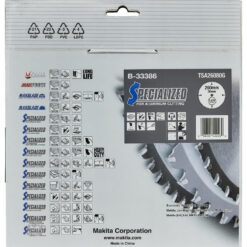 MAKITA Circular Saw Blade (80T, 260x2.8x30mm, Specialized, Aluminium) - Image 4