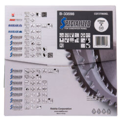 MAKITA Circular Saw Blade (60T, 270x2.4x30mm, Specialized, Sandwich Panel) - Image 4