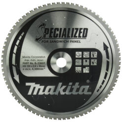 MAKITA Circular Saw Blade (80T, 355x2.6x30mm, Specialized, Sandwich Panel)