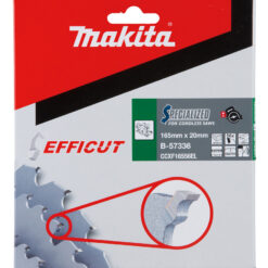 MAKITA Circular Saw Blade (56T, 165x1.45x20mm, Efficut) - Image 2