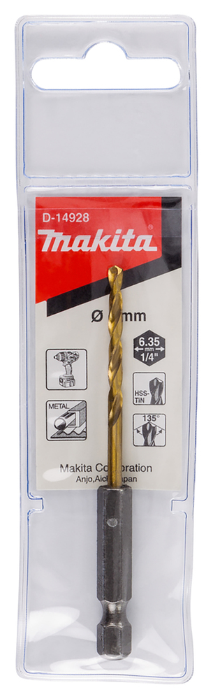 MAKITA Drill Bit (3mm, 1/4" Hex, Metal) - Image 2