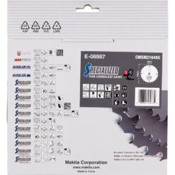 MAKITA Circular Saw Blade (45T, 216x2x30mm, Efficut) - Image 5