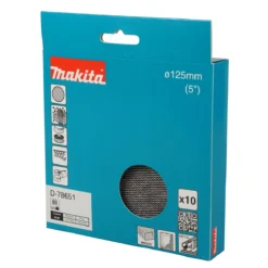 MAKITA Net Sanding Disc (80G, 125mm, 10 Piece)