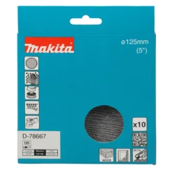 MAKITA Net Sanding Disc (120G, 125mm, 10 Piece)