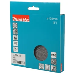 MAKITA Net Sanding Disc (180G, 125mm, 10 Piece)
