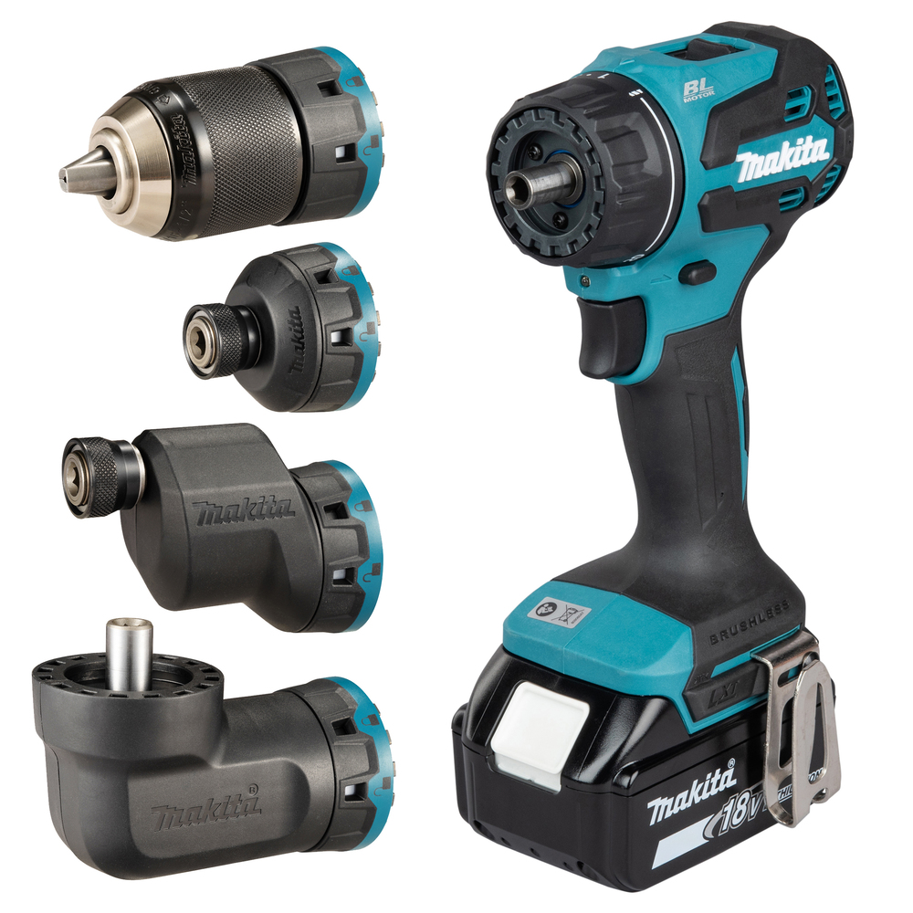 MAKITA 18V Drill Driver Bare Unit (65Nm, 4xChucks) - Image 2