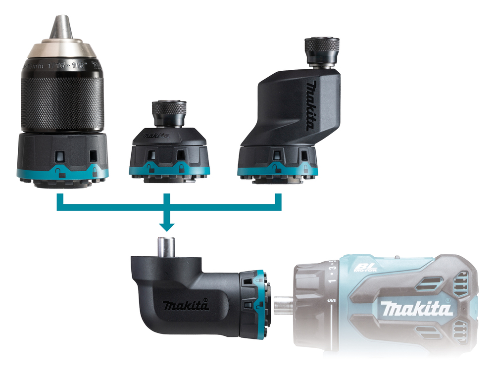 MAKITA 18V Drill Driver Bare Unit (65Nm, 4xChucks) - Image 6