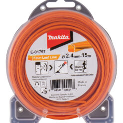 MAKITA Strimmer Line (15m, 2.4mm, Four Leaf)