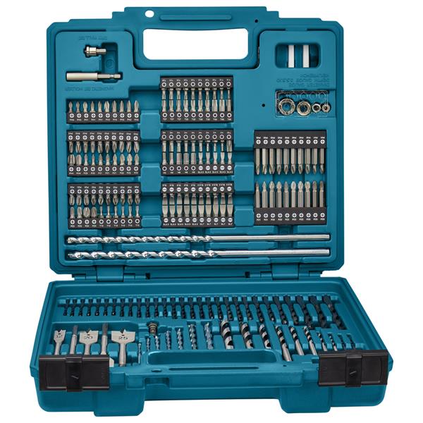 MAKITA Drill & Bit Set (256 Piece)
