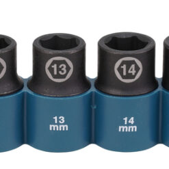 MAKITA Impact Socket Set (1/2" Drive, 9 Piece, 8-18mm)